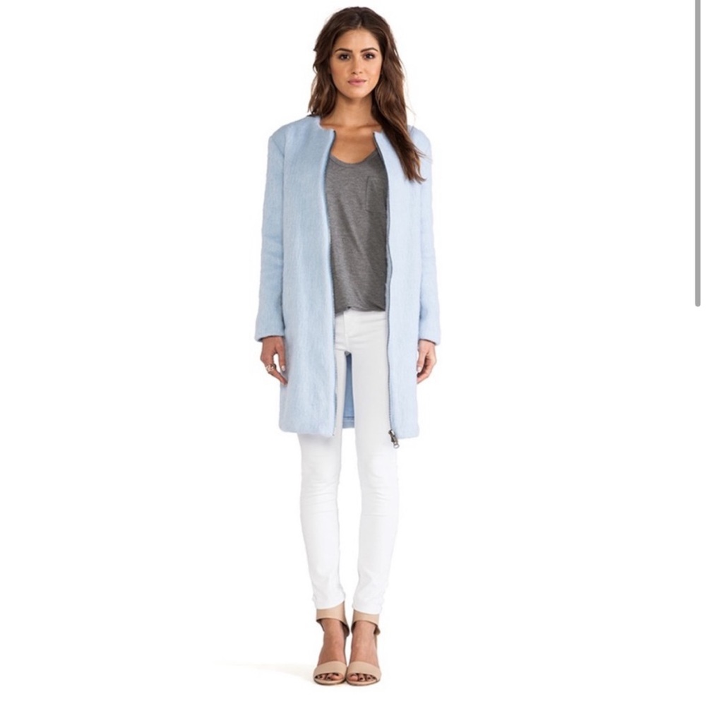 BB Dakota Light Blue Peacoat